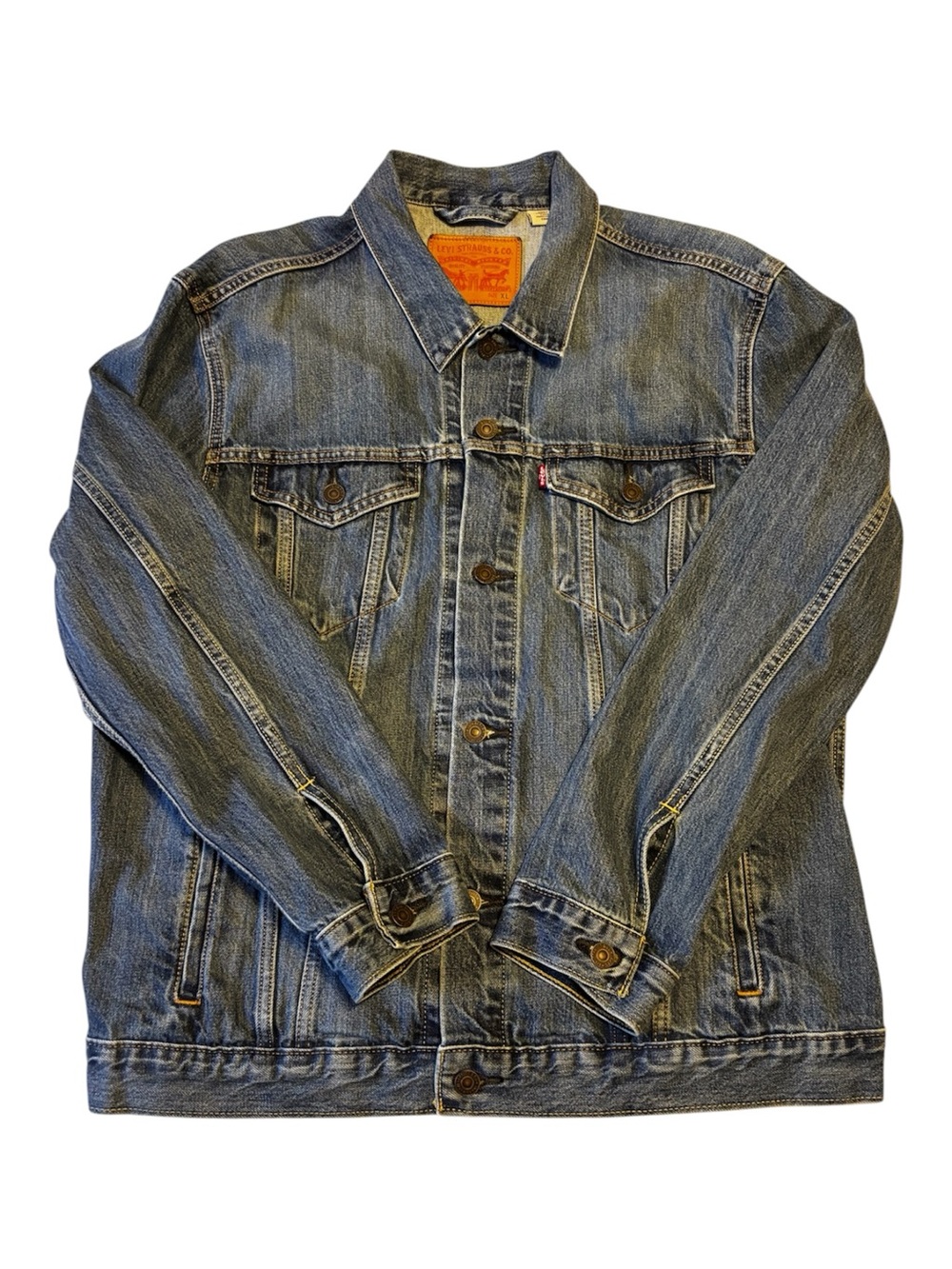 Levi's Denim Jacket in Blue Wash